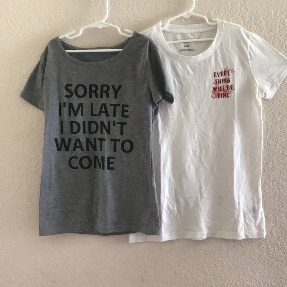 Two shirts